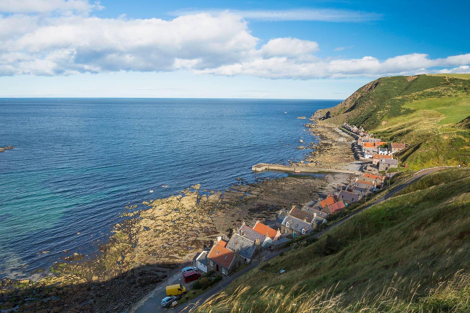 Crovie, eines der schönsten Fischerdörfer — Crovie