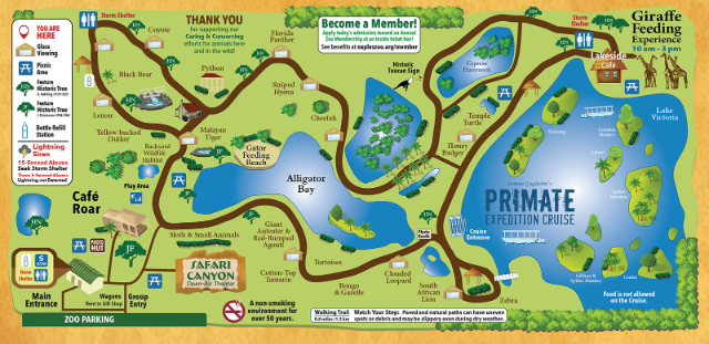 Jardim Zoológico de Nápoles nos Jardins das Caraíbas - Naples | Secret World Trip Planner