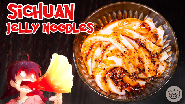 Noodle Jelly in Red Oil, - Chengdu | Secret World Trip Planner