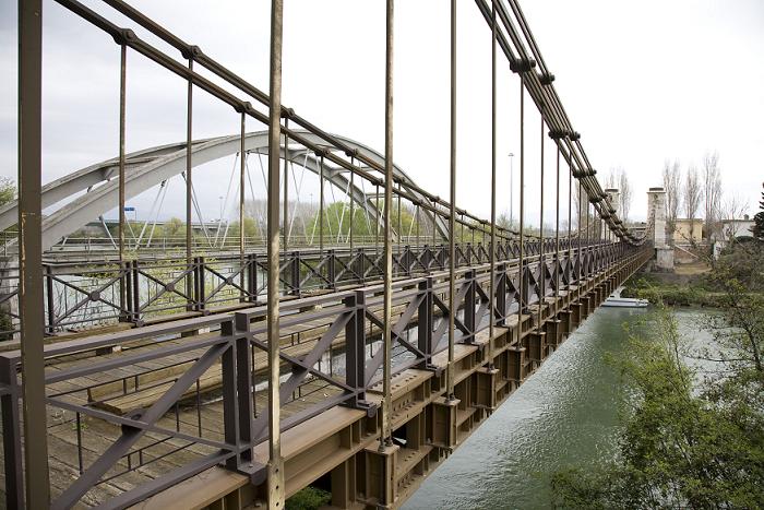 Hangbrug over de Garigliano - Fiume Garigliano | Secret World Trip Planner