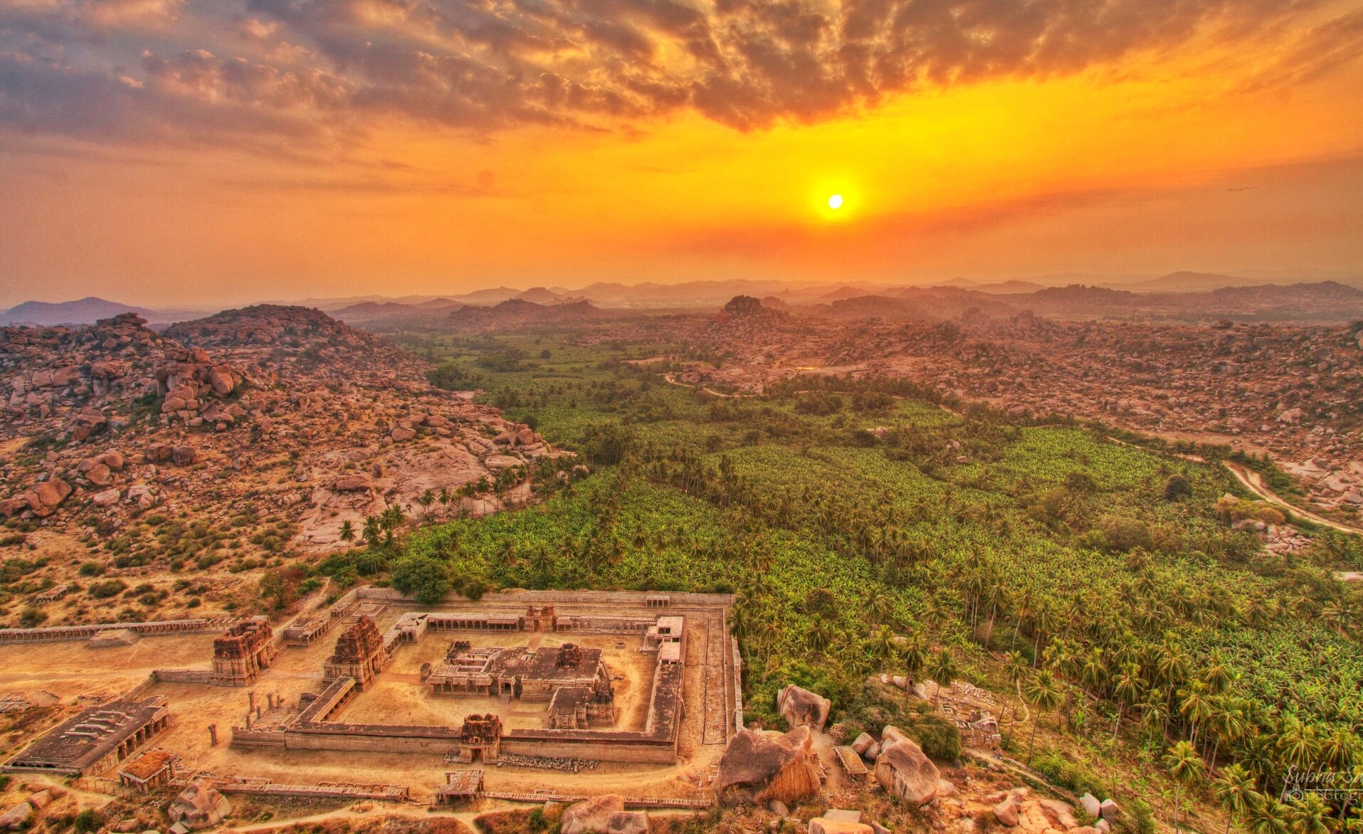 Hampi and the stunning sunset - Hampi | Secret World Trip Planner