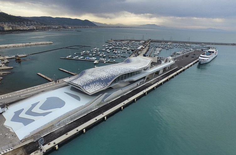 Zaha Hadid: Estação Marítima de Salerno - Salerno | Secret World Trip Planner