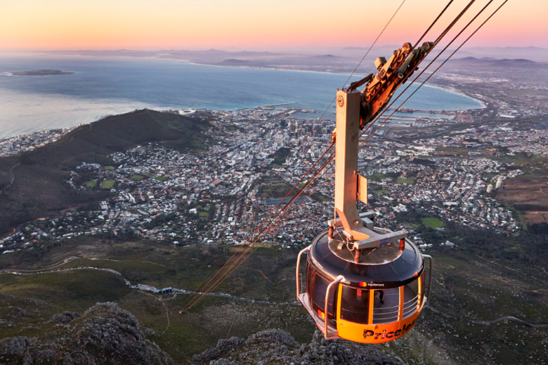 Teleférico da Table Mountain, África do Sul - Cape Town | Secret World Trip Planner