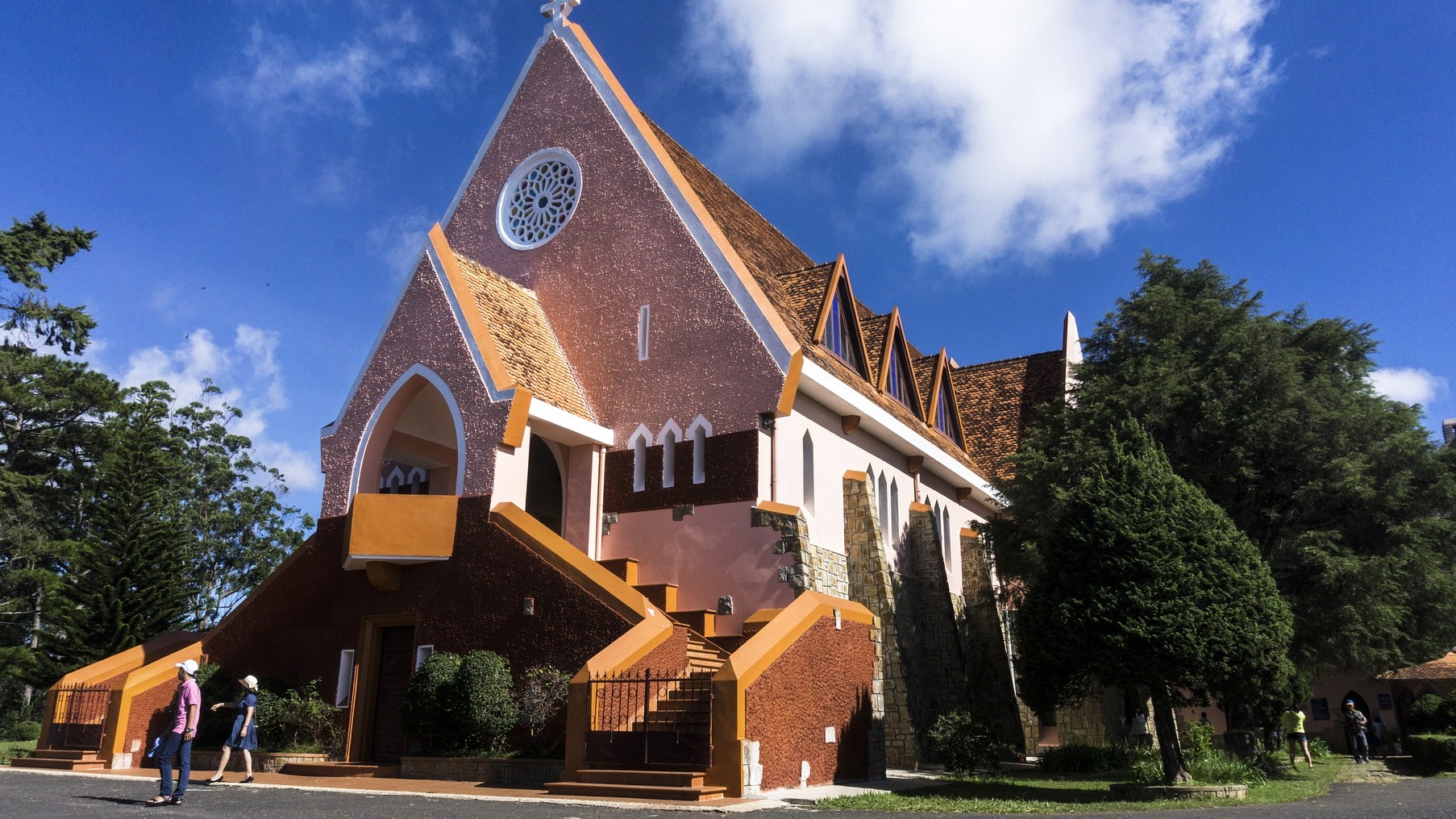 The Church of Domaine de Marie in Dalat — Thành phố Đà Lạt