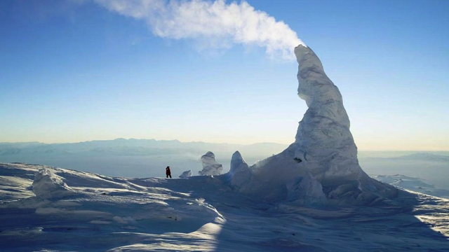 Гора Эребус, Антарктида - Mt Erebus | Secret World Trip Planner