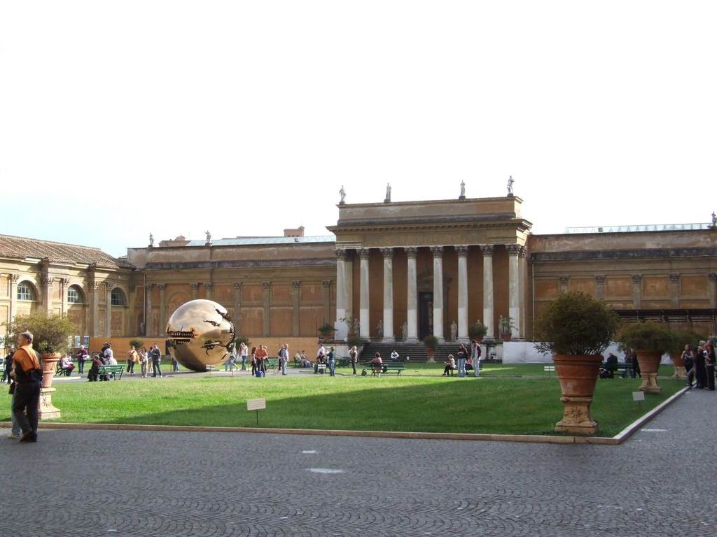 Sphere within a Sphere by Pomodoro - Città del Vaticano | Secret World Trip Planner