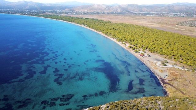 Der Strand von Schinias - Marathon | Secret World Trip Planner