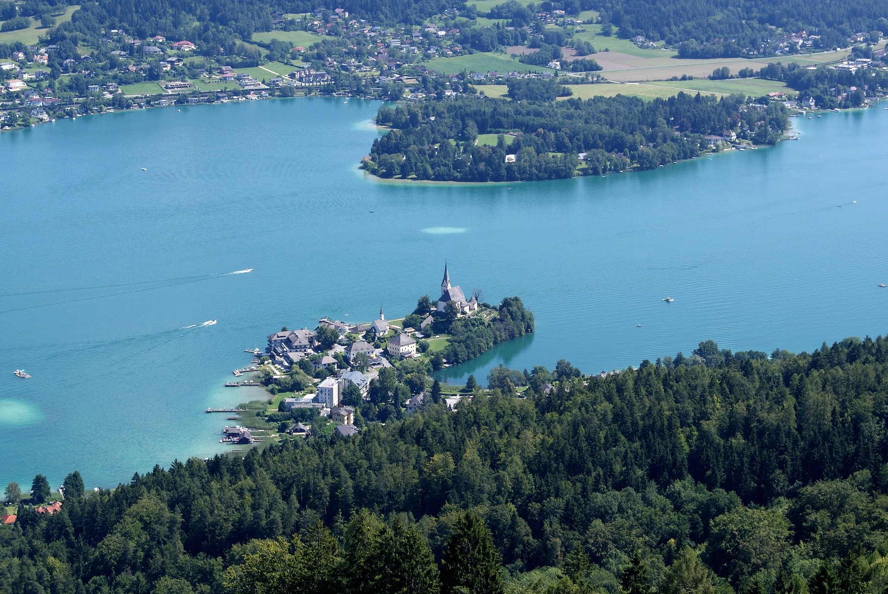 Wörthersee, the largest lake in Carinthia - Wörther See | Secret World Trip Planner