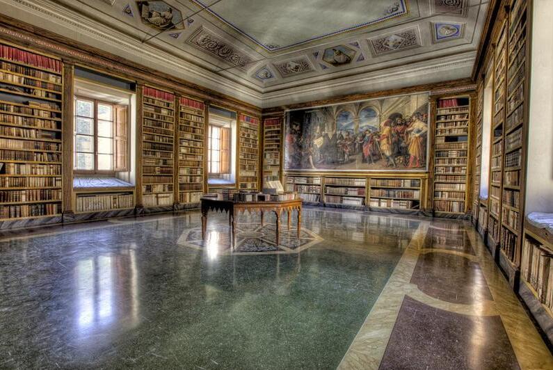 La Biblioteca di Vallombrosa - Vallombrosa, Reggello | Secret World Trip Planner