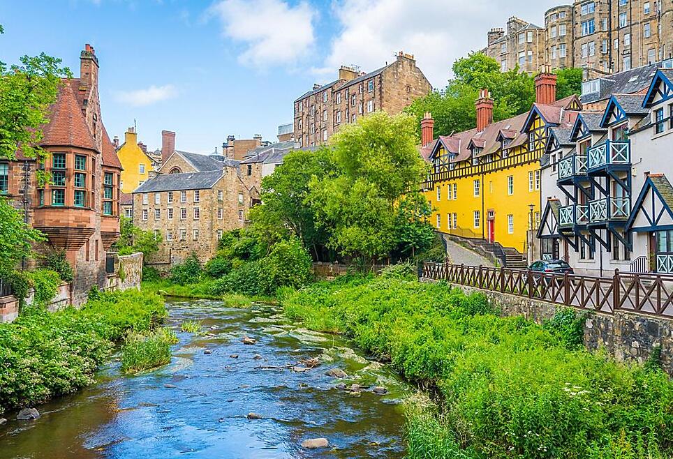 Dean Village, spokojna wioska na wodzie Leith - Dean Path | Secret World Trip Planner