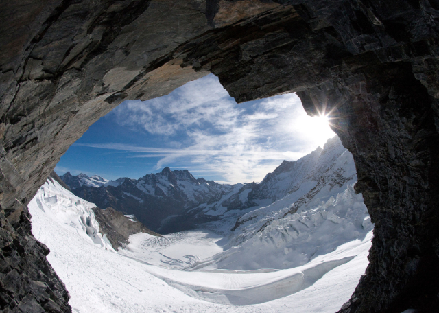 Het station Bahnhof Eismeer - Grindelwald | Secret World Trip Planner