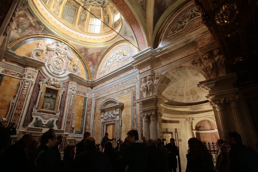 Часовня Санта-Мария-деи-Пиньятелли-Ренессанс в Неаполе - Napoli | Secret World Trip Planner