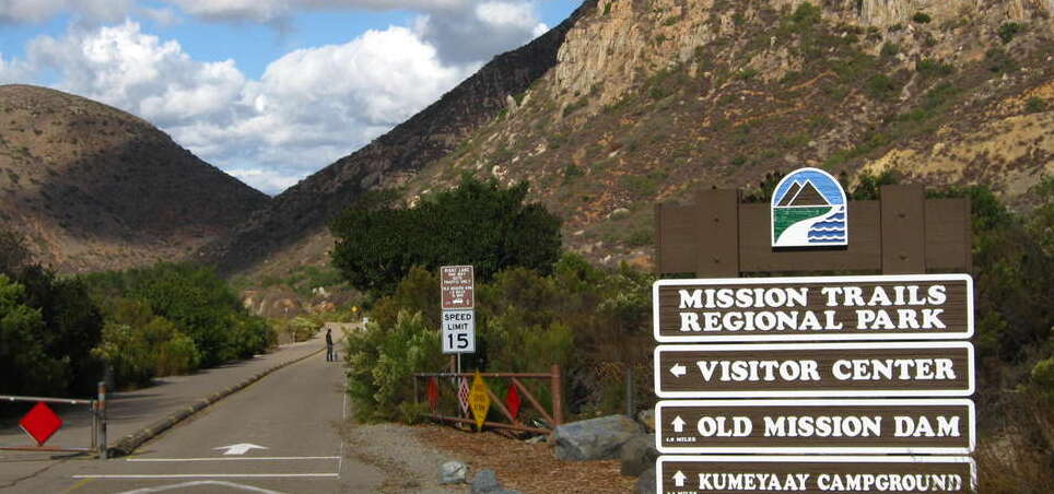 San Diego y el parque de 2.300 hectáreas en su lado este — San Diego