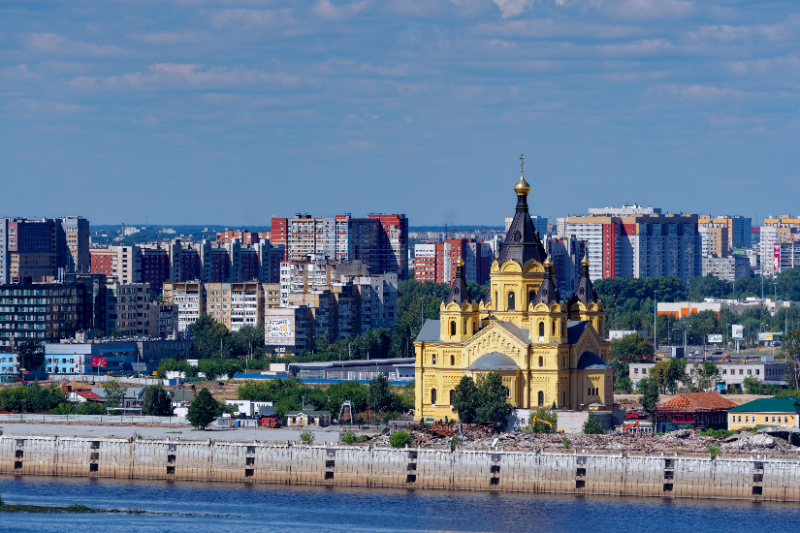 Alexander Nevsky Kathedraal - Nizhnij Novgorod | Secret World Trip Planner