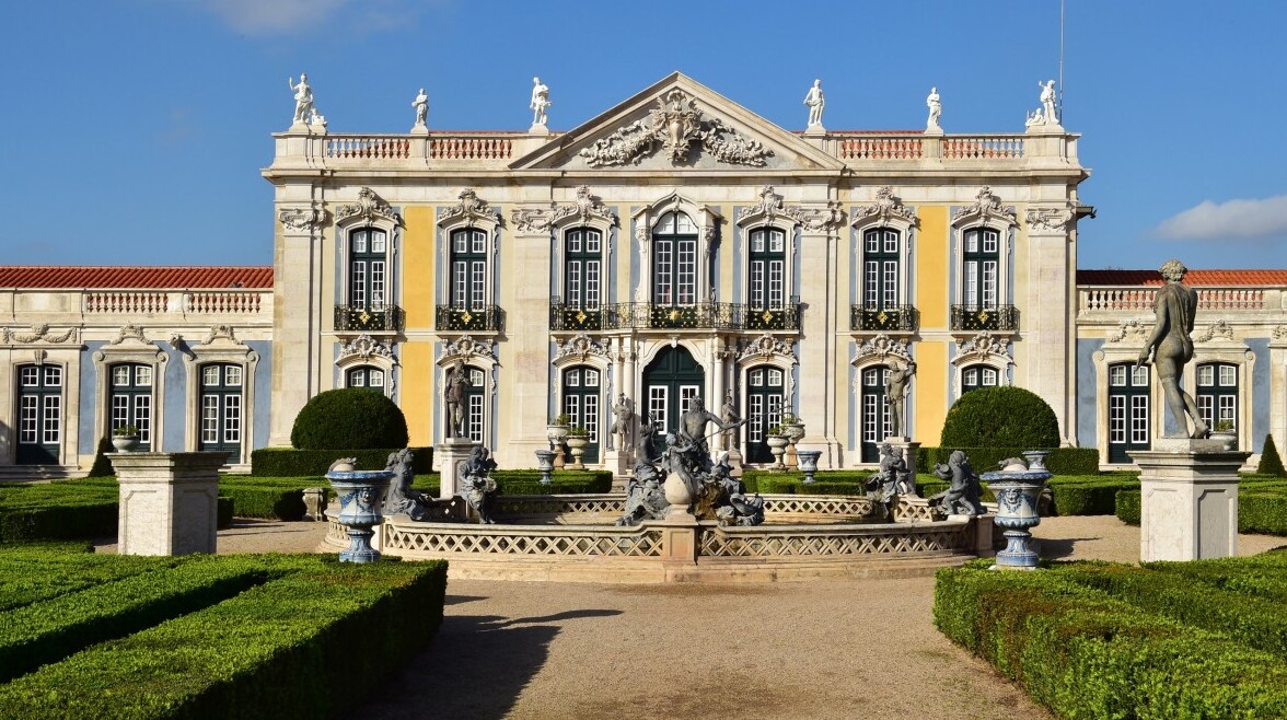 Pałac Narodowy Queluz, Portugalia — Queluz