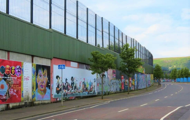 The Peace Line Mural - Monterusciello | Secret World Trip Planner