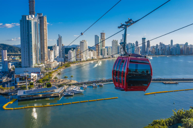 Seilbahn Unipraias Park - Balneário Camboriú - SC | Secret World Trip Planner
