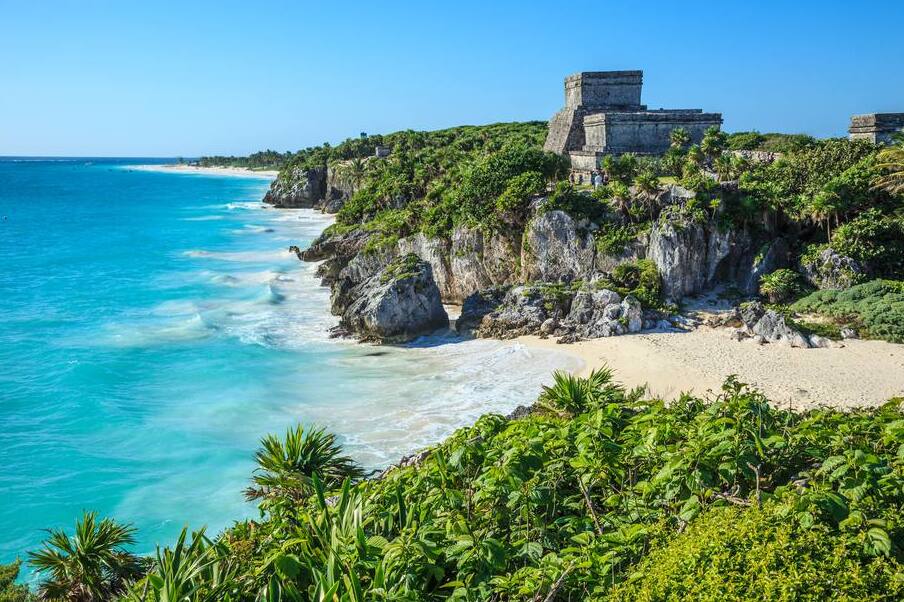 Tulum, una piccola e sonnolenta cittadina sulla spiaggia — Tulum