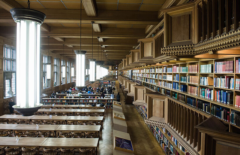 Löwen: Die ursprüngliche Universitätsbibliothek — Leuven