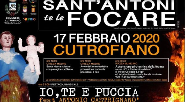 火祭り：Le Focare — Cutrofiano