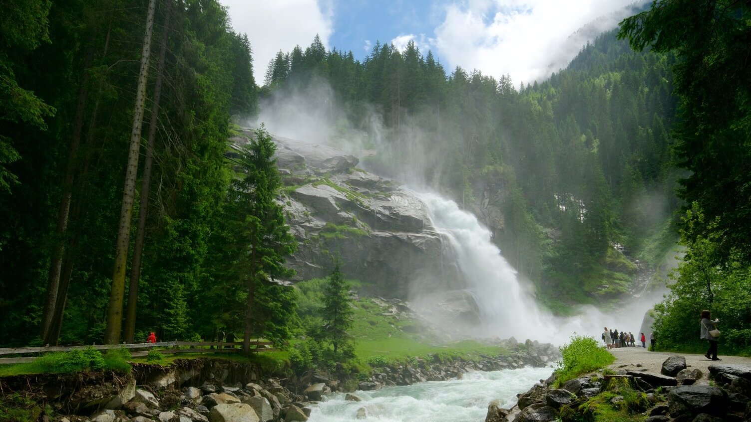 Austria’s Krimml Waterfalls (Krimmler Wasserfalle) — Krimml