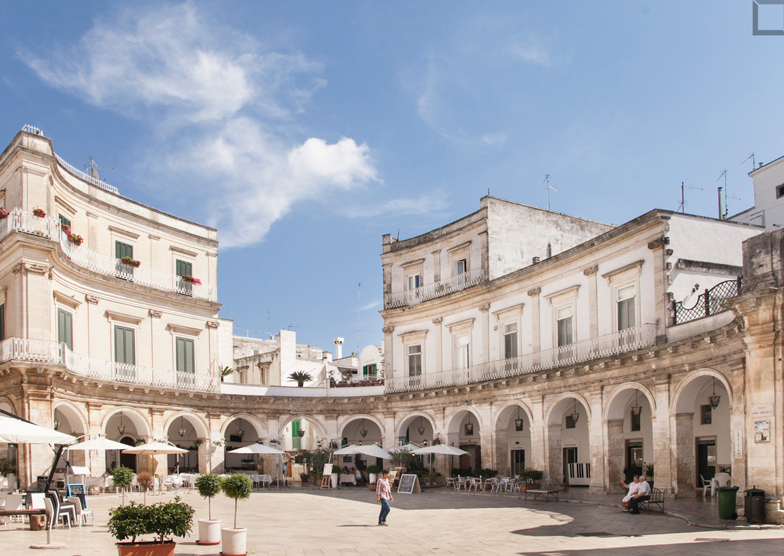 Martina Franca: Piazza Maria Immacolata, known as the Porticos - Martina Franca | Secret World Trip Planner