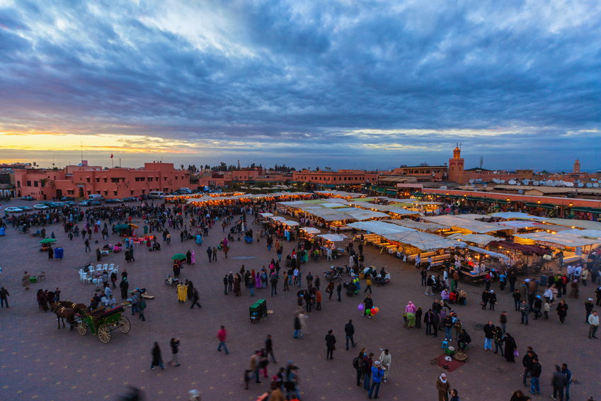 De Jamaa El Fna plaats - Marrakesh | Secret World Trip Planner