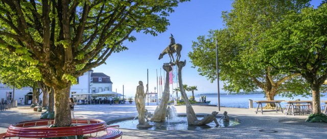 Fountain Le cavalier du lac de Constance - Überlingen | Secret World Trip Planner