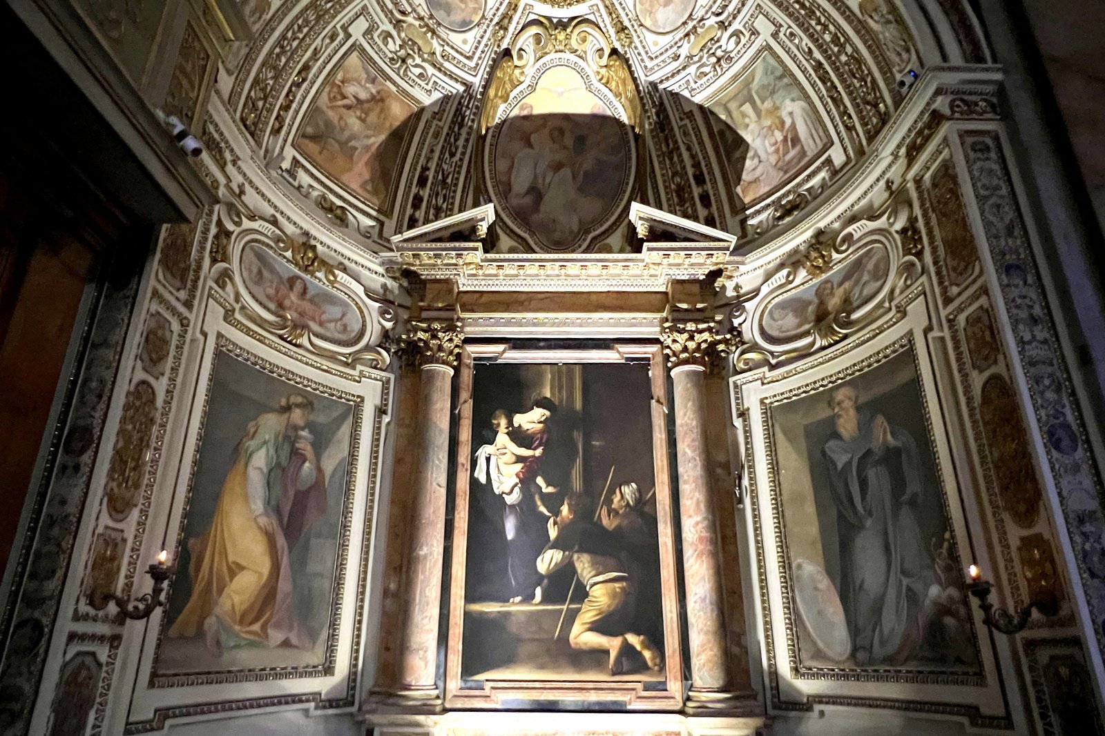 Caravaggio: Madonna of Loreto - Roma | Secret World Trip Planner