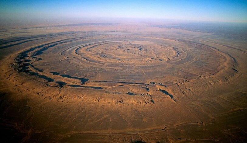 L'occhio del Sahara ( La struttura di Richard ) — Ouadane