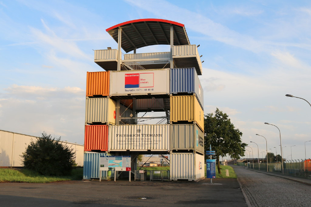 集装箱观察塔 - Bremerhaven | Secret World Trip Planner