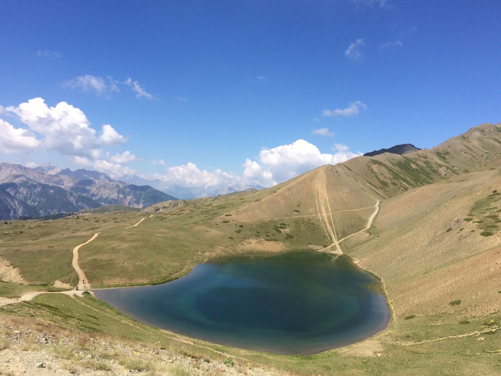 El lago Gignoux o los siete colores — Cervières