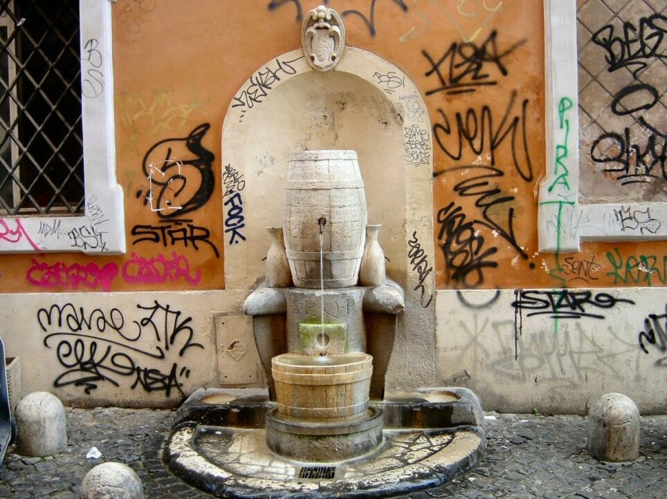 A fonte do barril ou Caratello - Roma | Secret World Trip Planner