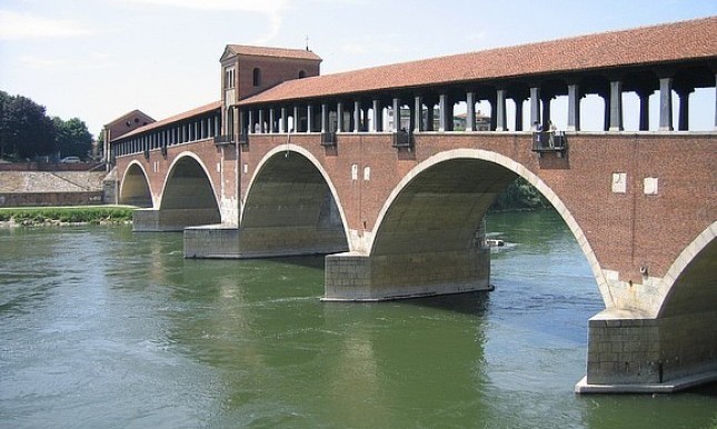 Крытый мост в Павии - Pavia | Secret World Trip Planner