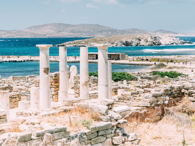 Wyspa Delos Archeologia - Delos | Secret World Trip Planner