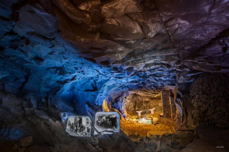 Cave of the Volvic stone — Volvic