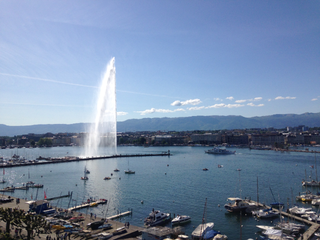 Jet d'Eau de grote fontein van Genève - Genève | Secret World Trip Planner