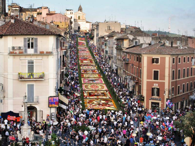 Infiorata di Genzano — Genzano di Roma