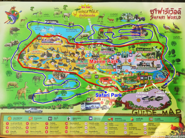 Safari World Bangkok - Khet Khlong Sam Wa | Secret World Trip Planner
