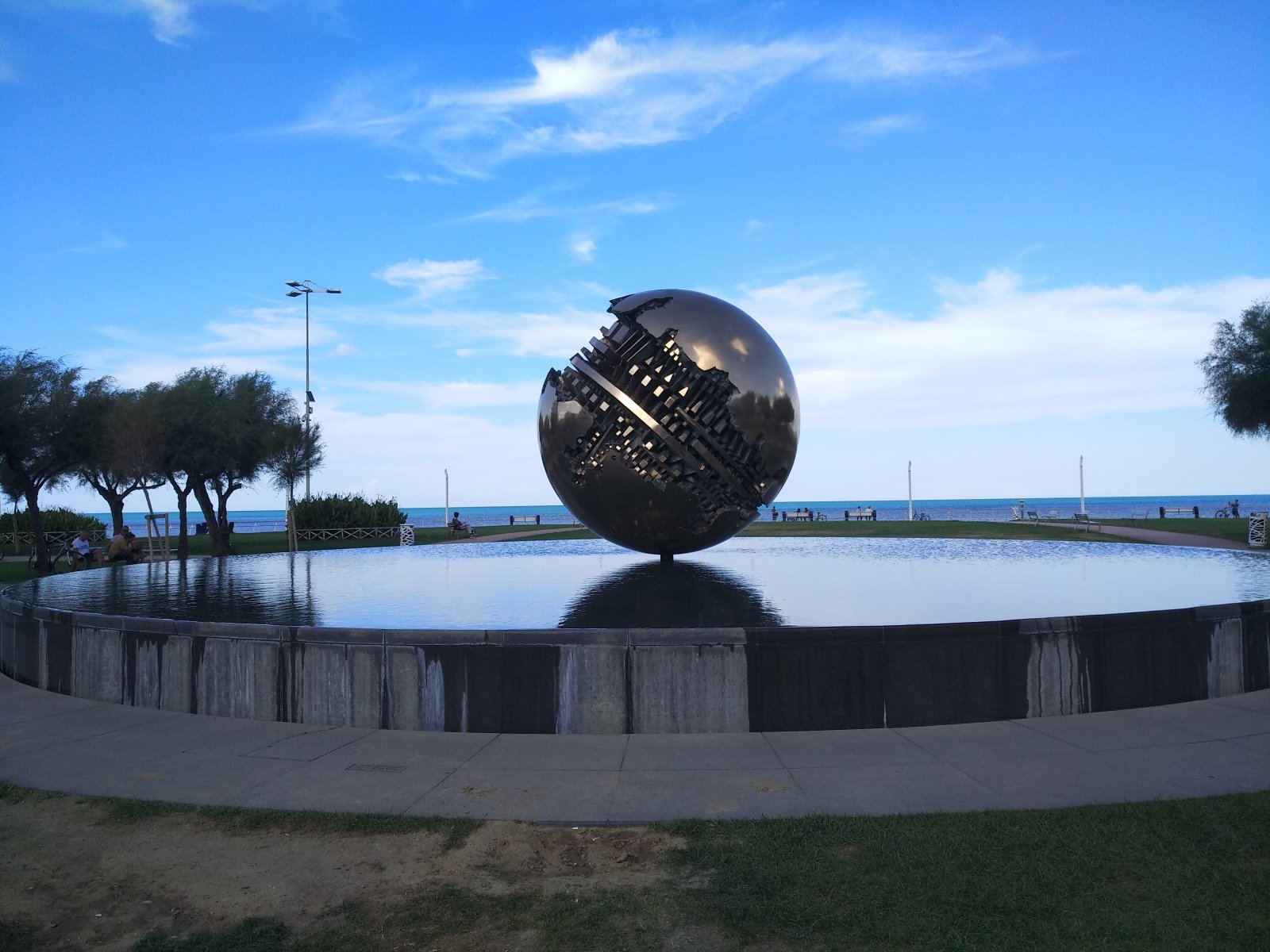 Piazzale della Libertà e la Sfera Grande - Pesaro | Secret World Trip Planner