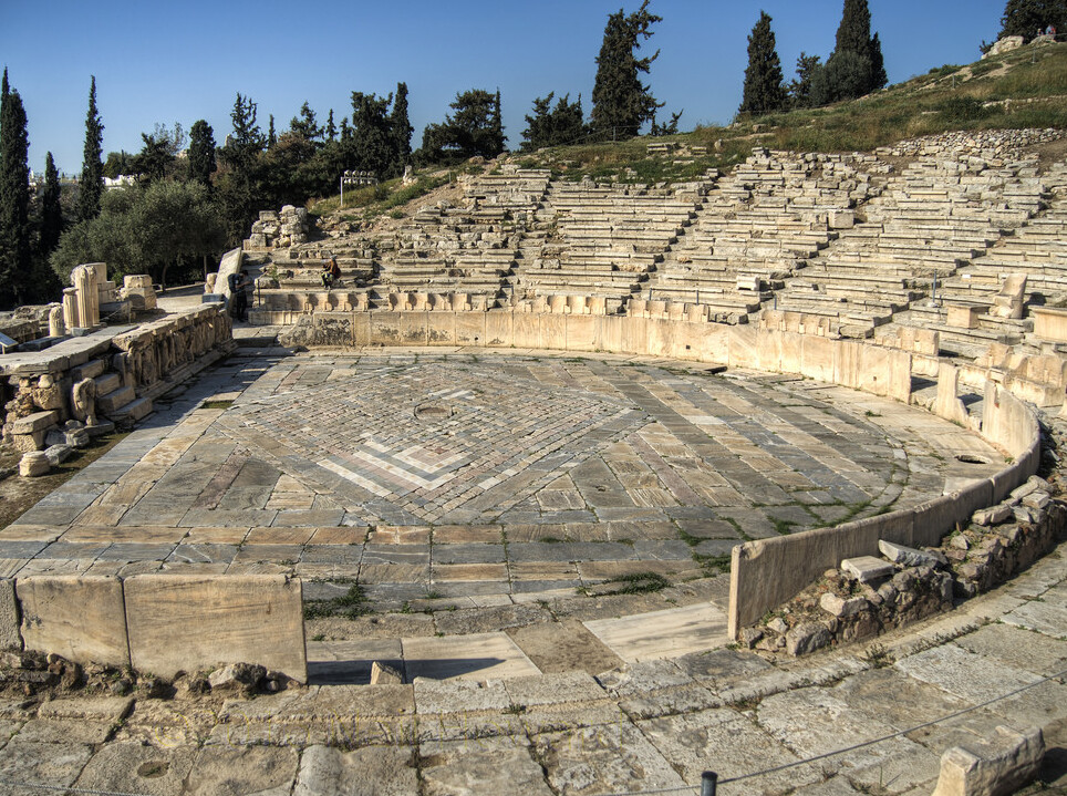 Teatr Dionizosa w Atenach - Athina | Secret World Trip Planner