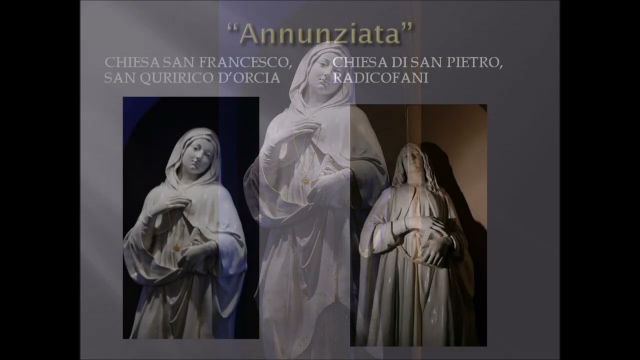 Madonna Annunciata door della Robbia - San Quirico d'Orcia | Secret World Trip Planner