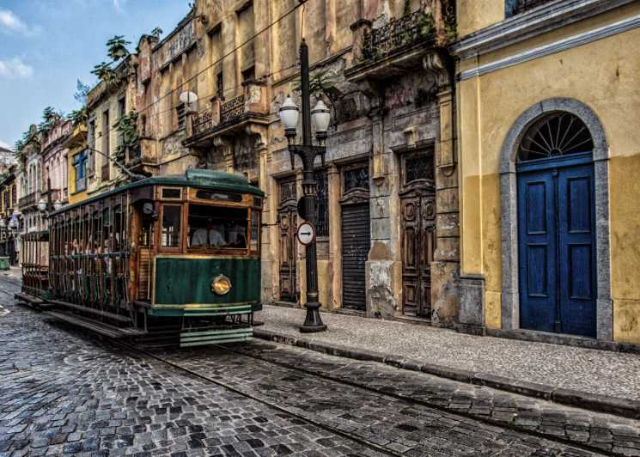 De toeristische tram - Santos - SP | Secret World Trip Planner