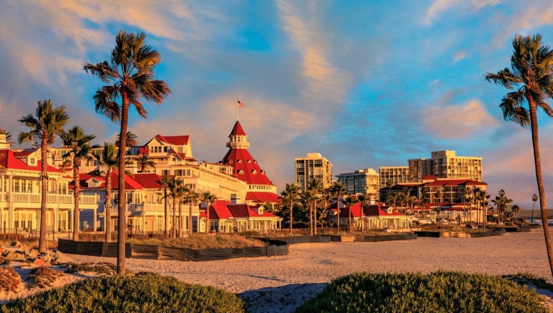 California: el hermoso Hotel Del en Coronado — Coronado
