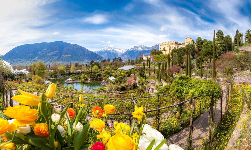 Tuinen van kasteel Trauttmansdorff - Merano | Secret World Trip Planner