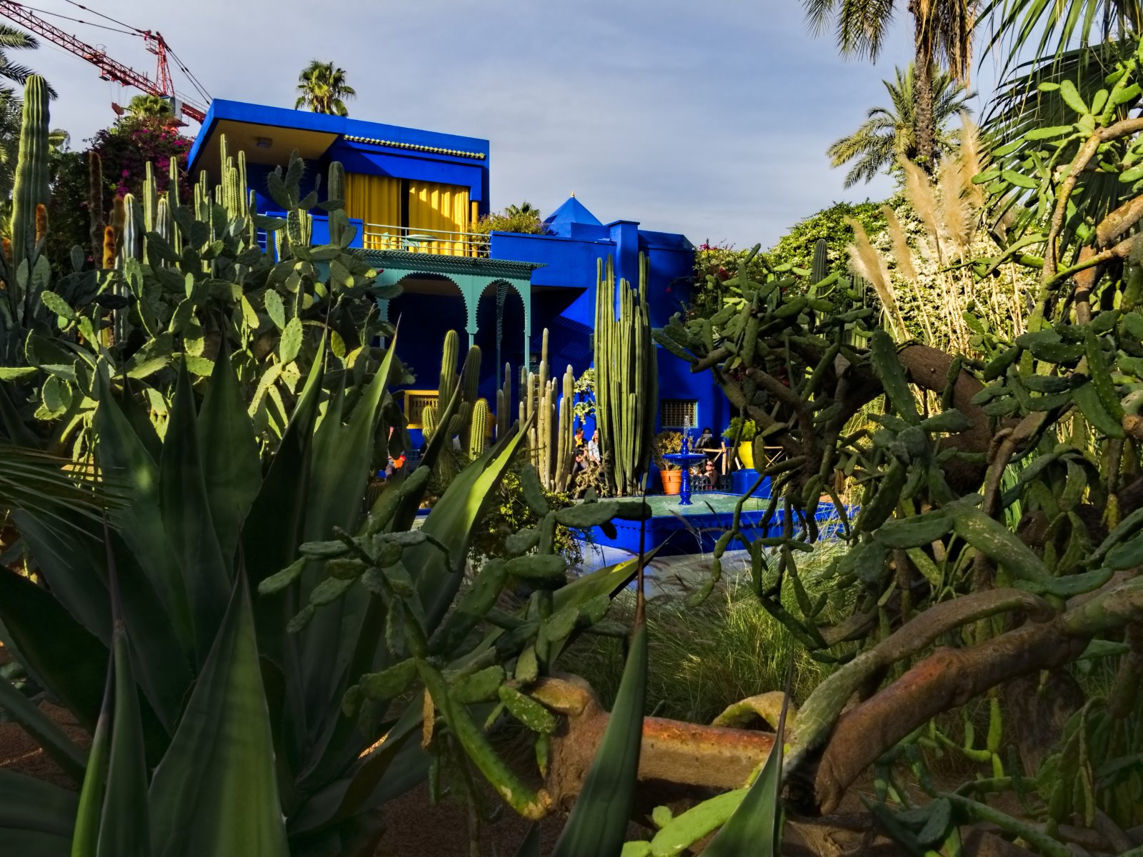 Yves St Laurent i Piere Bergé i Jardin Majorelle - Marrakech | Secret World Trip Planner