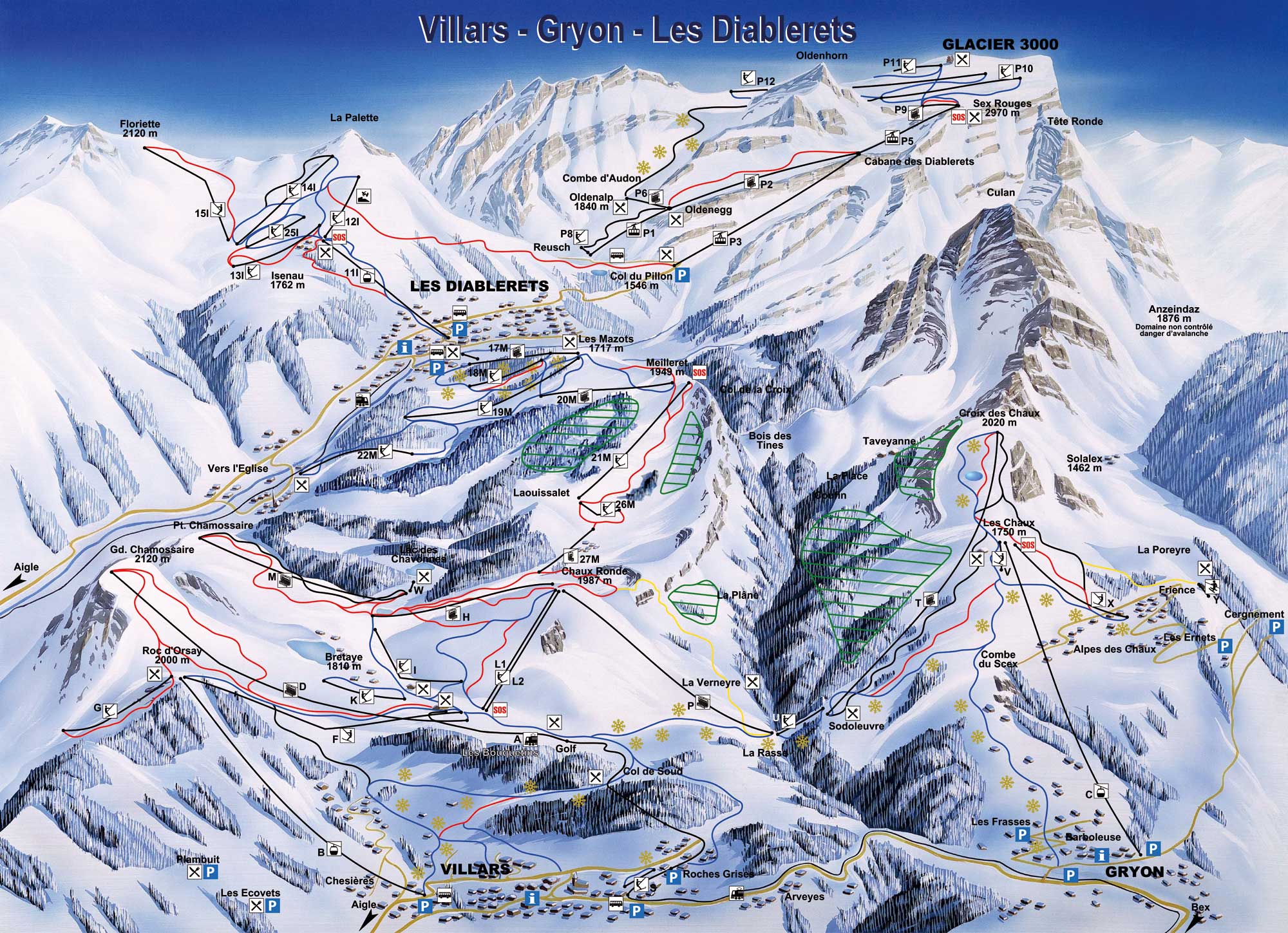 Виллар-сюр-Оллон - Villars-sur-Ollon | Secret World Trip Planner