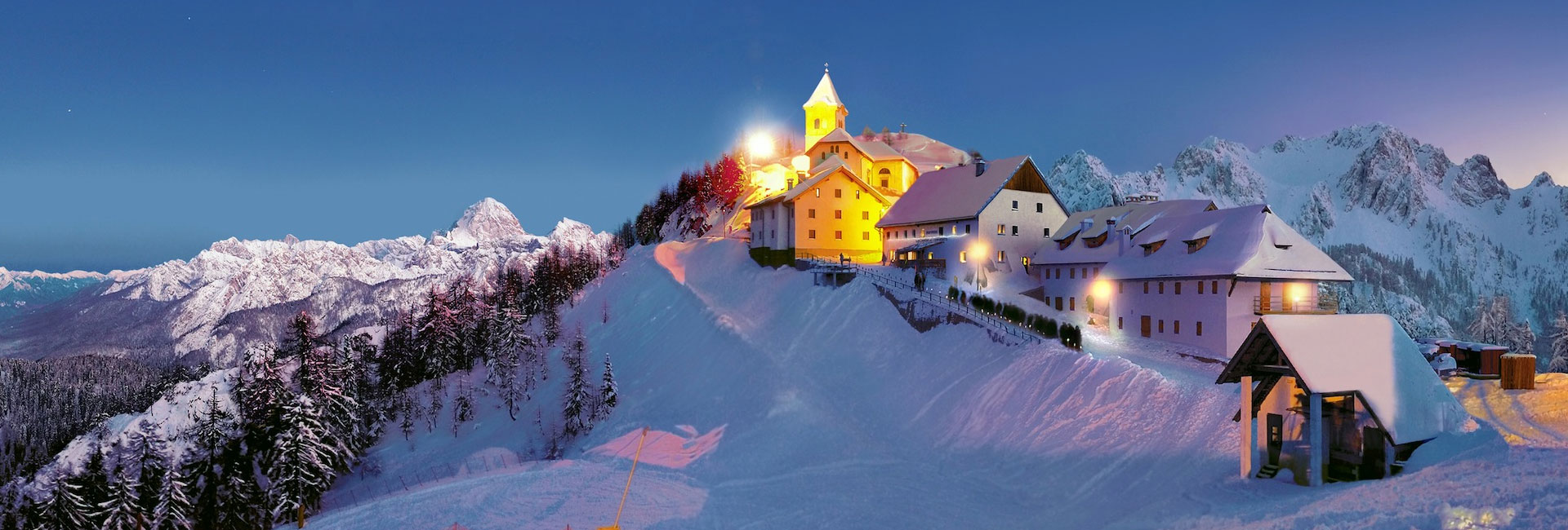 Santuário do Monte Lussari - Monte lussari | Secret World Trip Planner