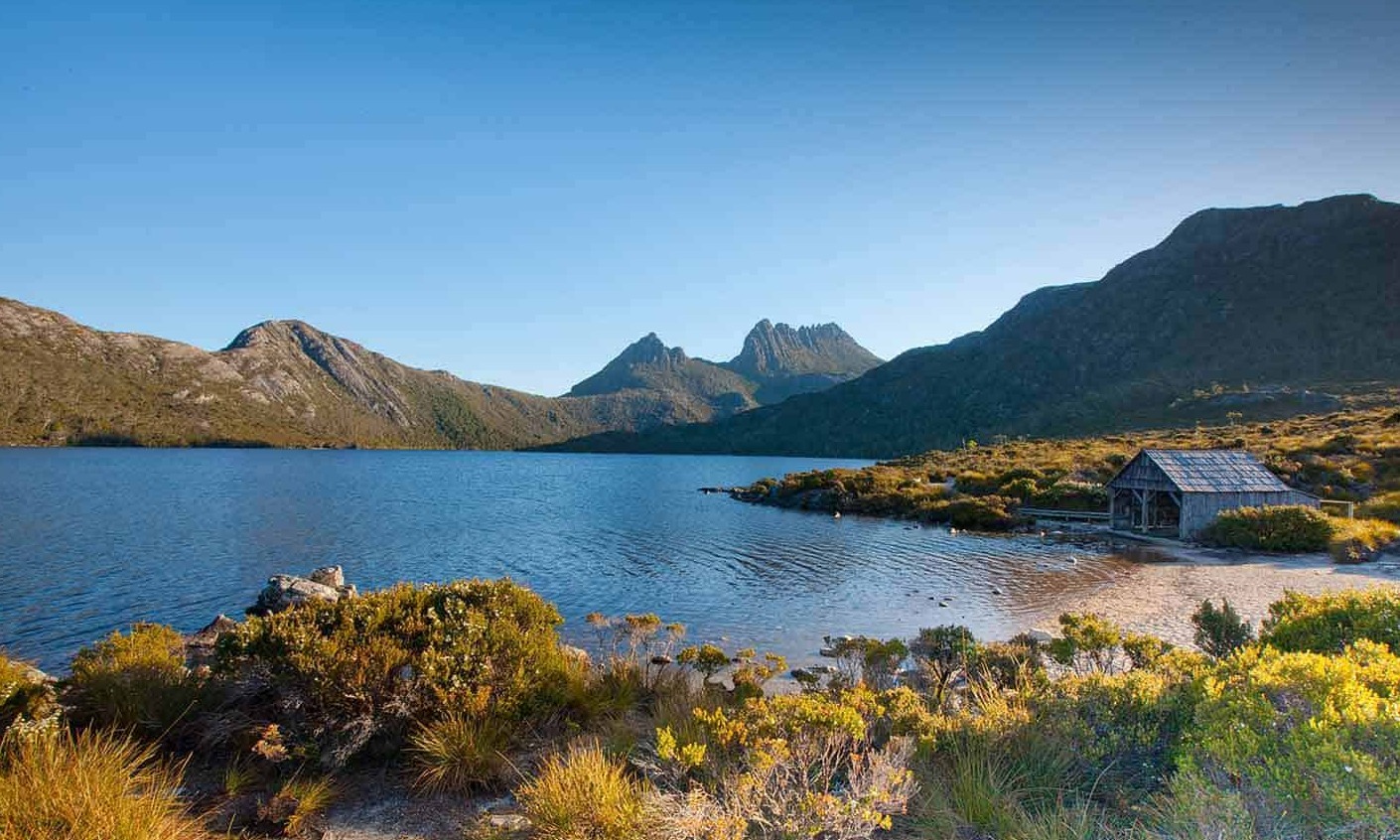 Cradle Mountain die Tür für die Überlandstrecke — Cradle Mountain
