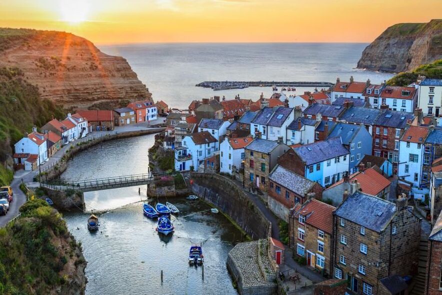 Staithes hat die Atmosphäre eines in der Zeit verlorenen Ortes — Staithes